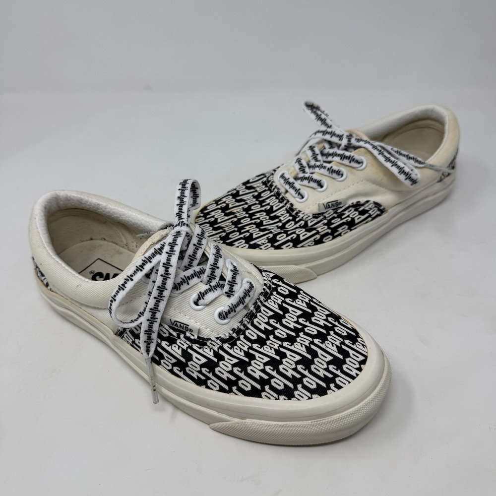 VANS Fear of God x Era 95 DX‎ Collection 2 White No Box Yellowing Size M4.5 W6